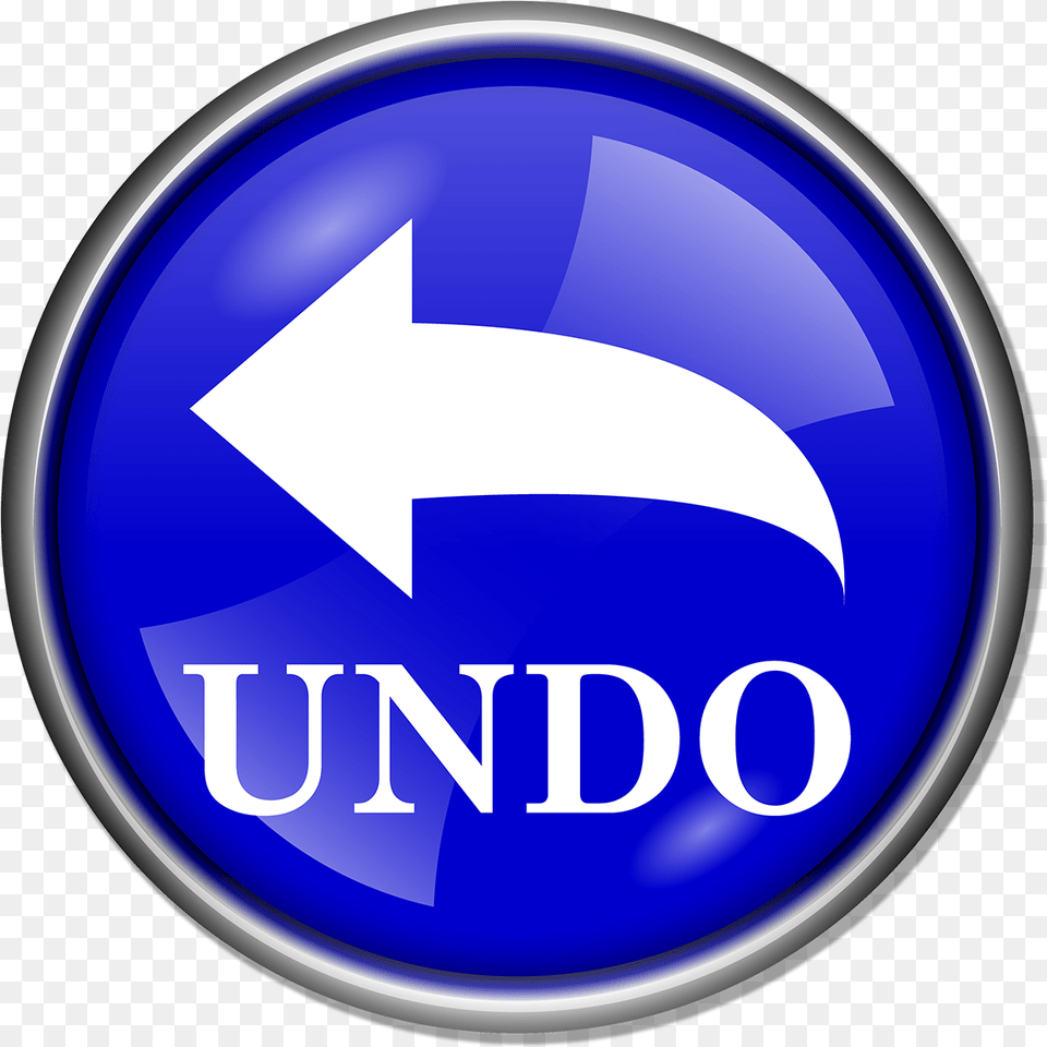 Undo Button, Logo, Badge, Symbol Free Png
