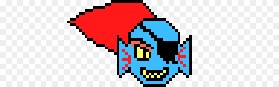 Undyne Face Minecraft Red Golden Apple Png