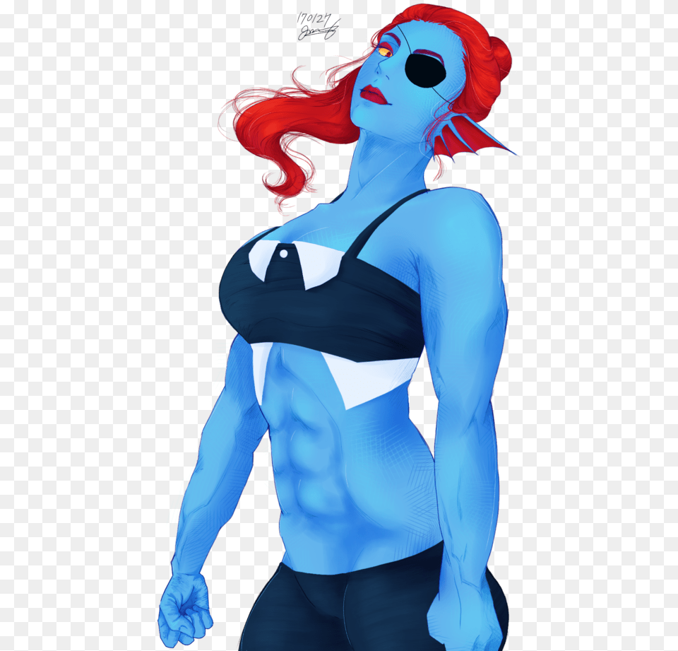 Undyne The Undying, Adult, Female, Person, Woman Free Png Download