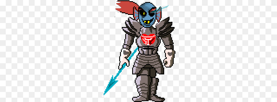 Undyne The Undying Undyne Undertale Pixel Art, Baby, Person, Clothing, Costume Png