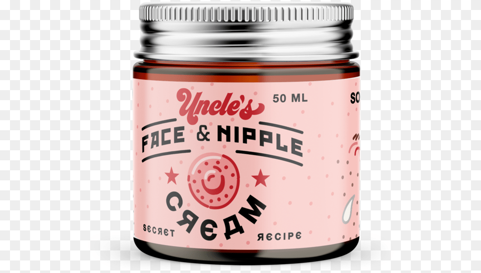Unele S Face Nipple, Jar, Food, Ketchup Free Png Download