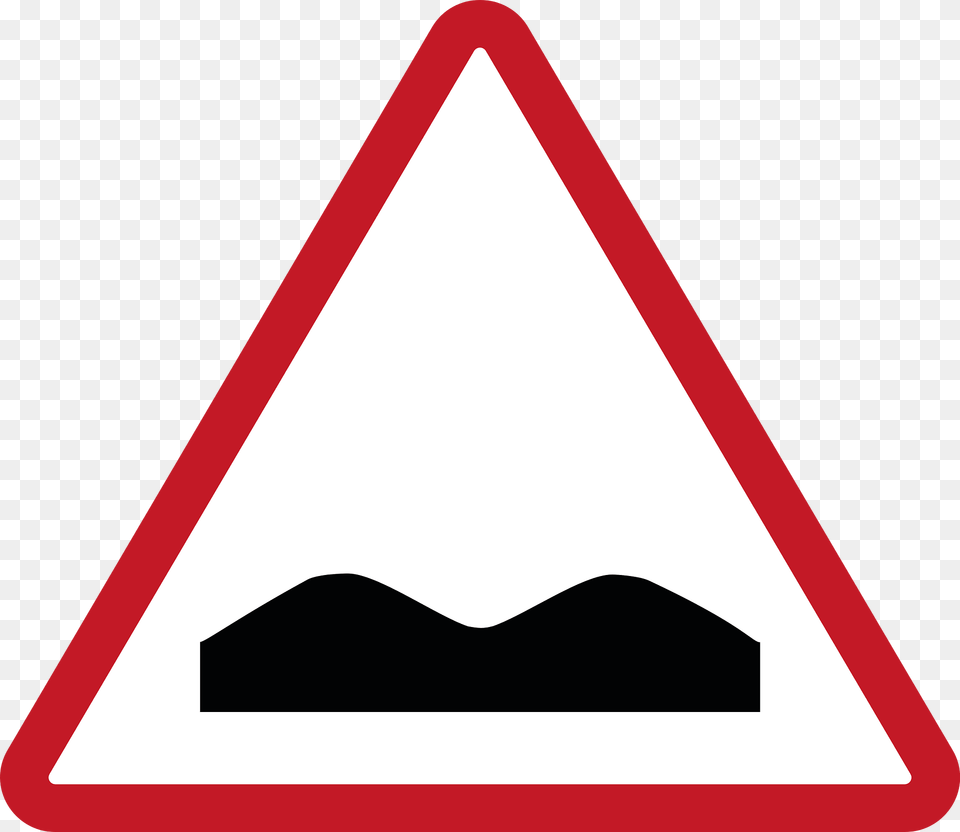 Uneven Surface Sign In Philippines Clipart, Symbol, Road Sign, Triangle, Bow Free Png