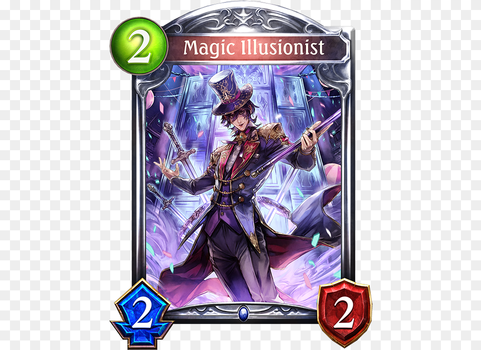Unevolved Magic Illusionist Evolved Magic Illusionist Extreme Carrot Shadowverse, Book, Publication, Comics, Adult Free Png Download