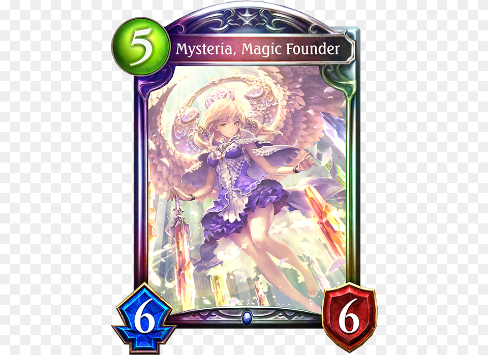 Unevolved Mysteria Magic Founder Evolved Mysteria Shadowverse Sky Commander Celia, Adult, Female, Person, Woman Png Image