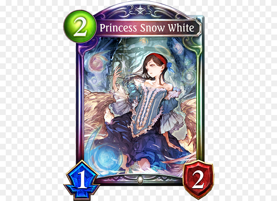 Unevolved Princess Snow White Princess Snow White Shadowverse, Book, Comics, Publication, Adult Png