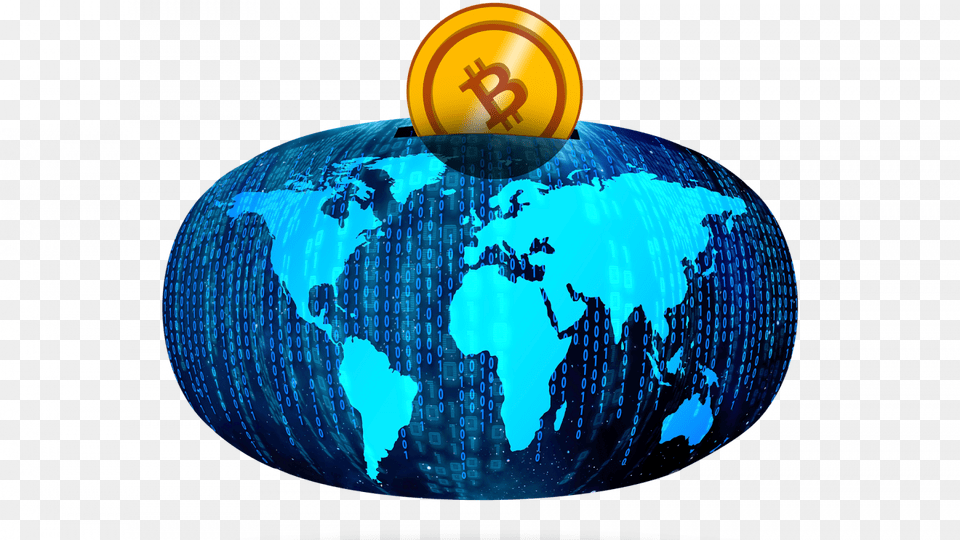 Unexpected Ways Blockchain Technology Will Transform World Map, Astronomy, Outer Space, Planet, Sphere Free Png