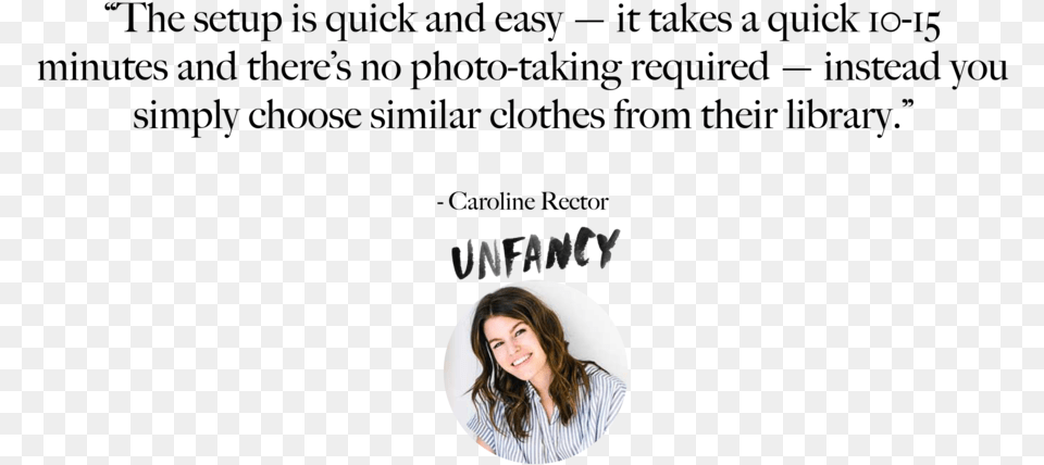 Unfancy Caroline Rector Quote Girl, Face, Head, Person, Photography Free Png