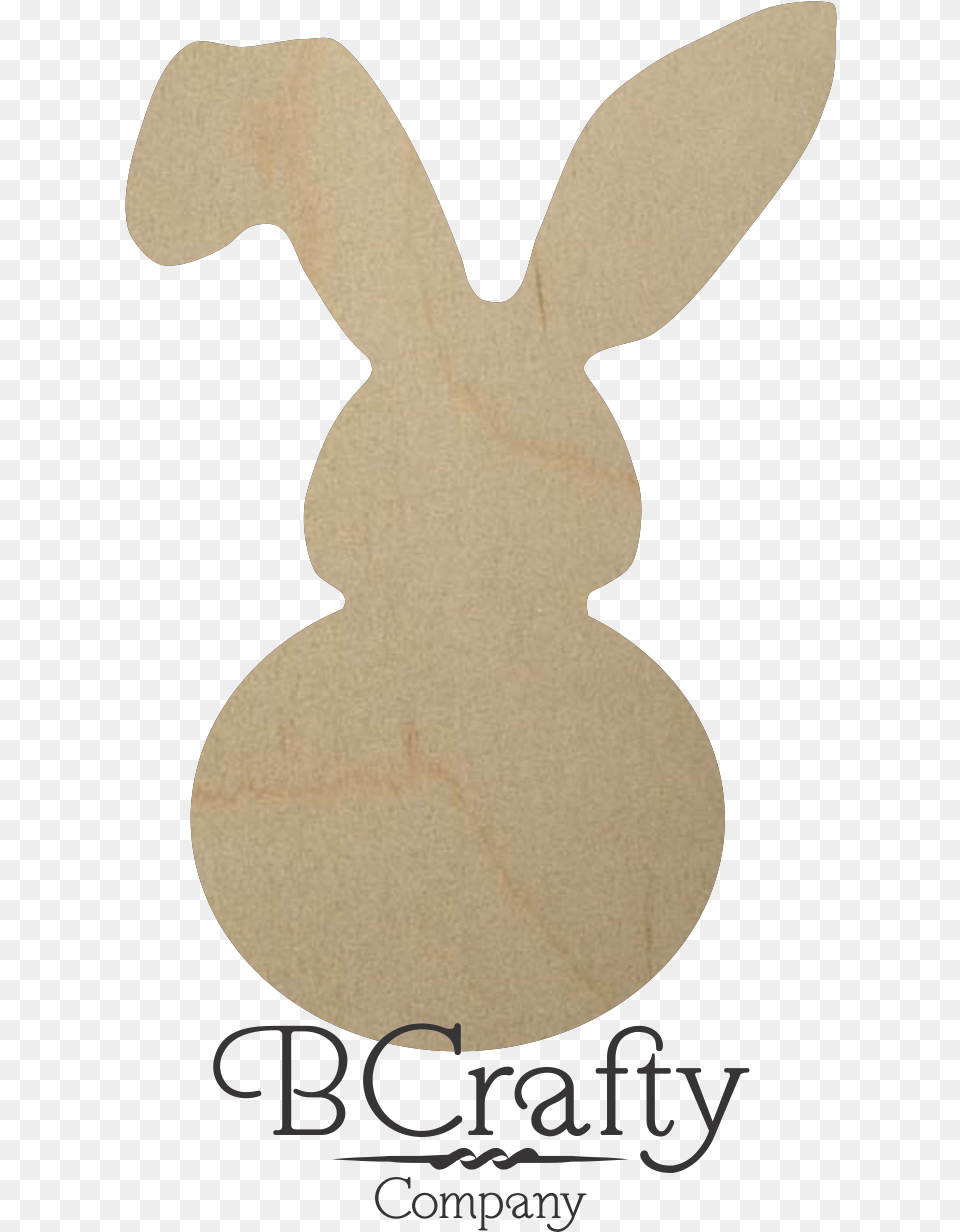 Unfinished Wooden Bunny Cutout Wood Bunny Cut Out, Home Decor, Advertisement Png Image