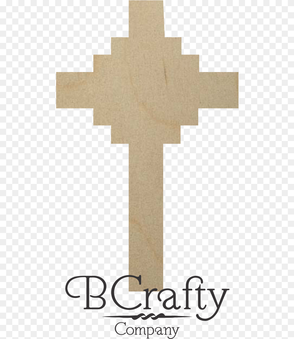 Unfinished Wooden Cross Cutouts Crucifixo De So Bento Colar, Symbol Png Image