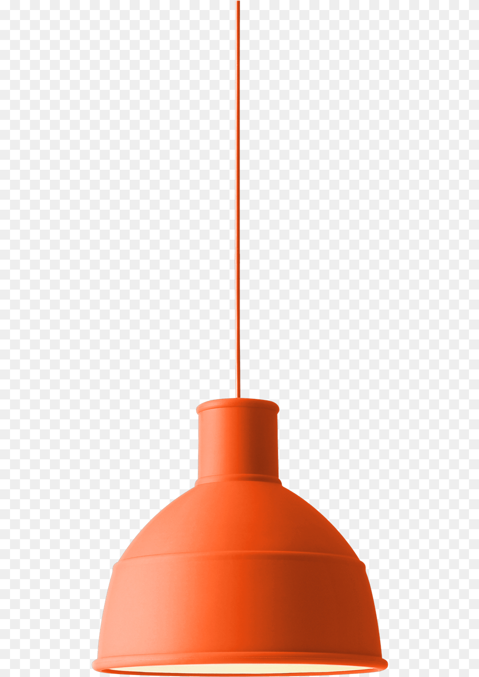 Unfold Orange Muuto Unfold Pendant Orange, Lamp, Lampshade, Lighting Png Image