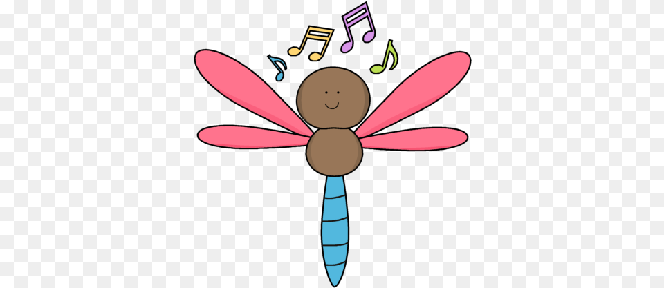 Unforgettable Cliparts Pretty Dragonfly Clipart 45 Cute Musical Notes Clipart, Animal, Insect, Invertebrate, Appliance Free Transparent Png
