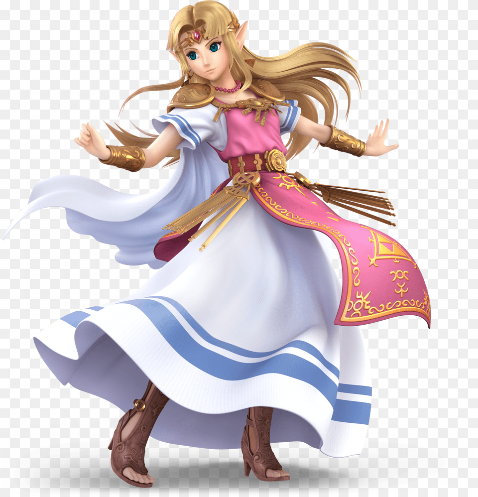 Unfortunately We Failed To See A Lot Of Zelda During Smash Bros Ultimate Zelda, Woman, Adult, Person, Female Png Image