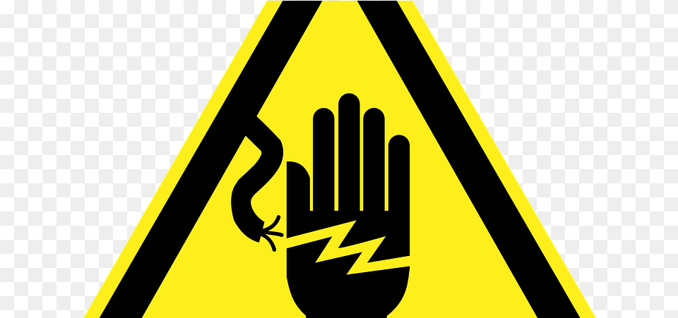 Ungrounded Electrical Systems And Shock Risk, Sign, Symbol, Road Sign Free Transparent Png