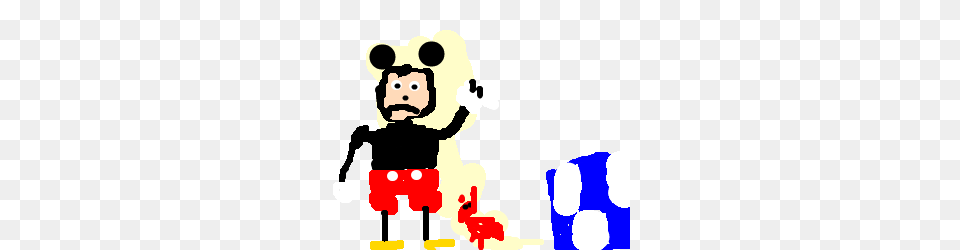 Unhappy Mickey Mouse Has Ants In Pants, Baby, Person, Face, Head Png Image