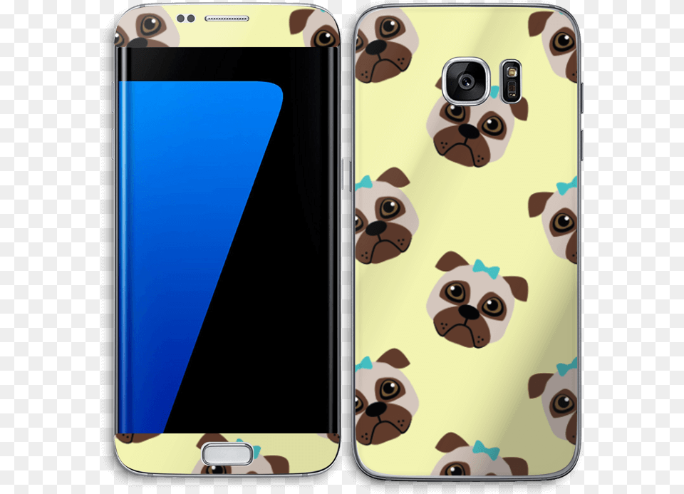 Unhappy Pugs Skin Galaxy S7 Edge Iphone, Electronics, Mobile Phone, Phone Free Png Download