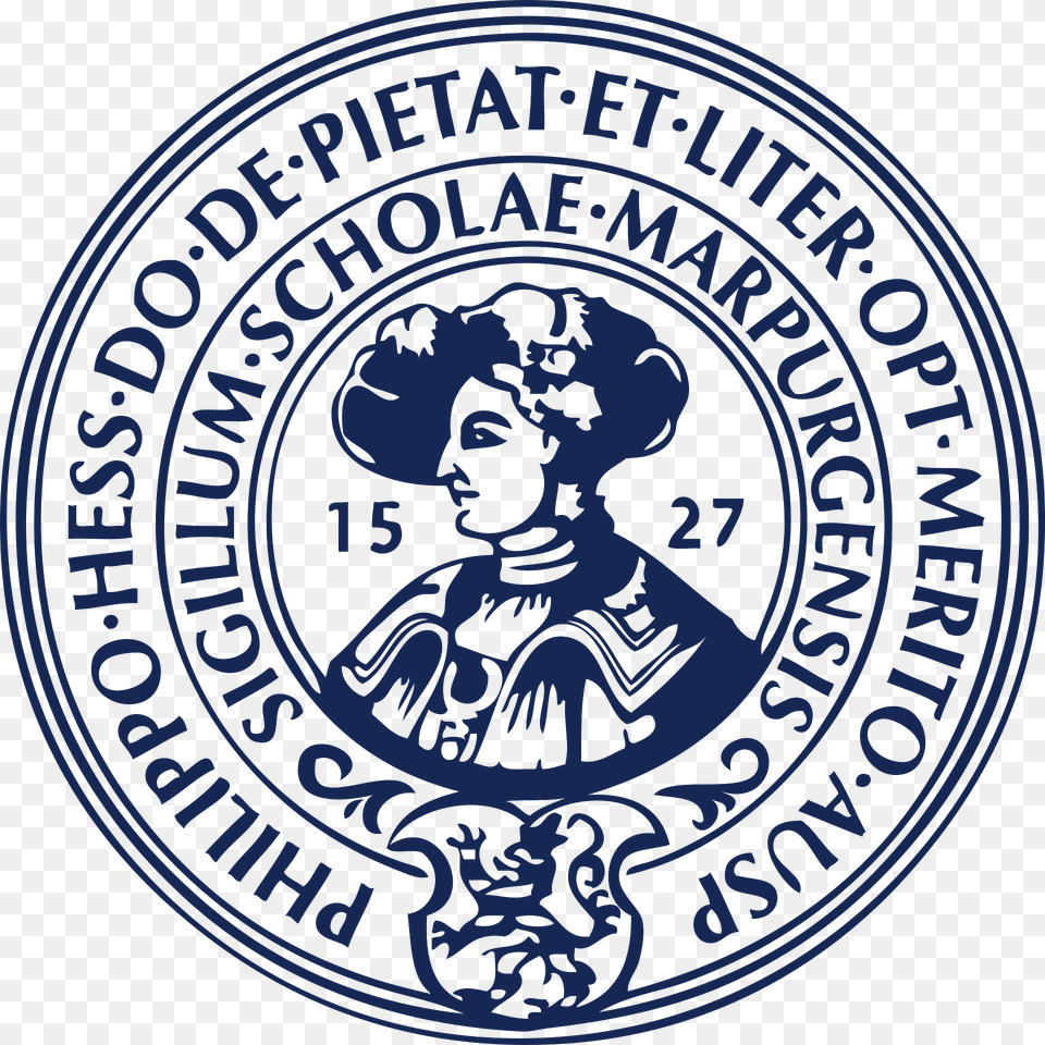 Uni Marburg Siegel Clipart, Logo, Badge, Person, Symbol Png