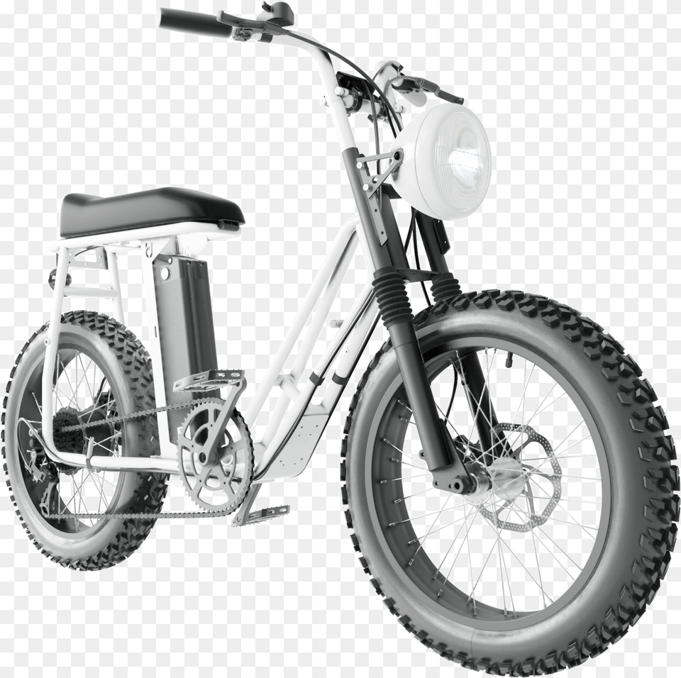 Uni Swing Electric Bike White Suspension Forkclass E Bikes, Machine, Spoke, Wheel, Motorcycle Free Transparent Png