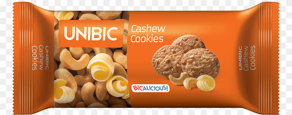 Unibic Cashew Cookies, Food, Snack, Sweets, Bread Free Png