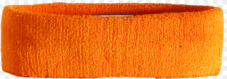 Unicolor Orange Headband Sweatband Bracelet, Accessories Free Png Download