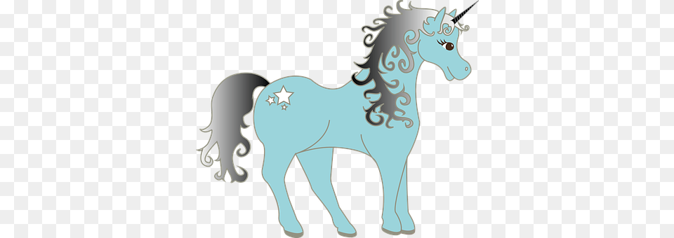 Unicorn Animal, Colt Horse, Horse, Mammal Png Image