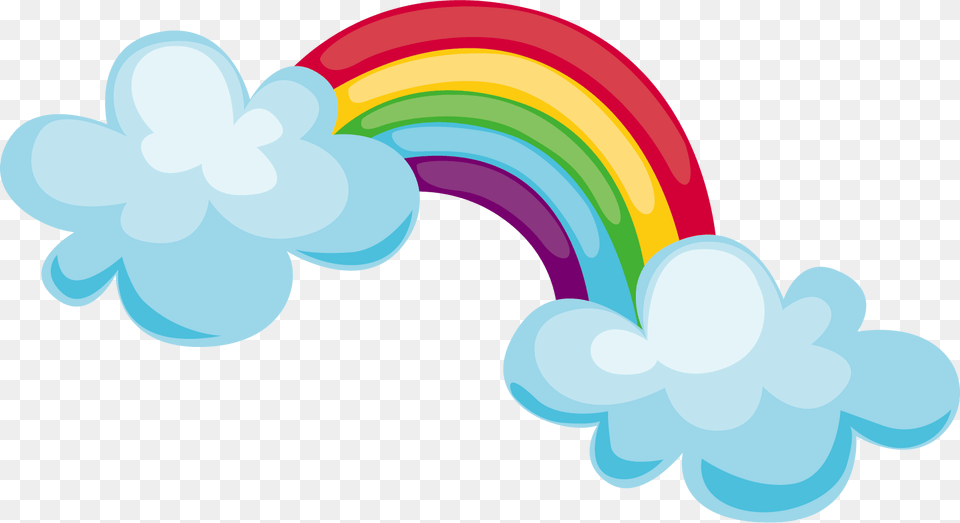 Unicorn Art Rainbow My Little Rainbow And Clouds Vector, Graphics, Nature, Outdoors, Dynamite Free Transparent Png