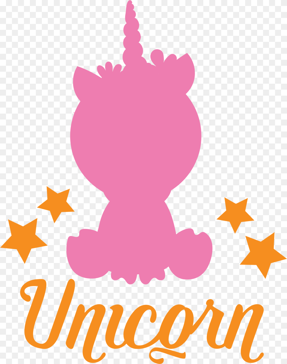 Unicorn Baby Cutting Files Svg Dxf Pdf Eps Included Tutu Du Monde Logo, Symbol Free Png