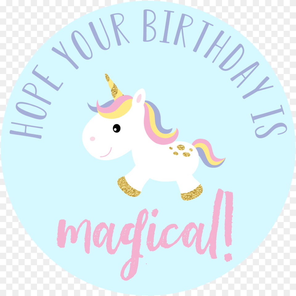 Unicorn Birthday Tag Unicorn Birthday Gift Tags, People, Person Free Png Download