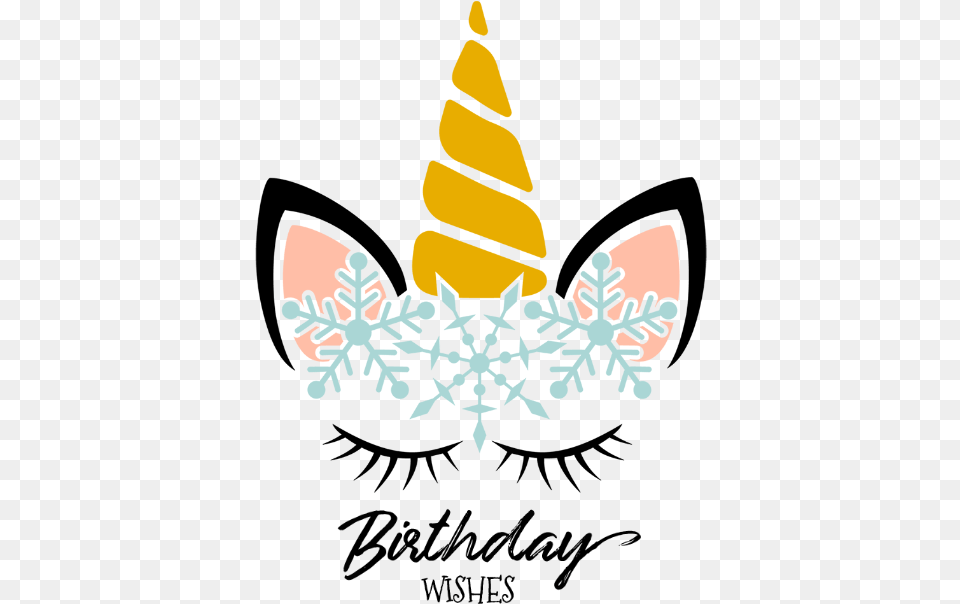 Unicorn Birthday Wishes Square Sticker Unicorn Birthday Rainbow Birthday Card Svg, Outdoors, Nature, Snow, Christmas Free Transparent Png