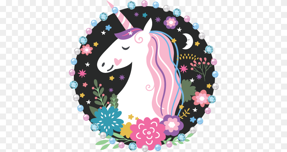 Unicorn Cartoon Theme Kartun Unicorn, Food, Birthday Cake, Cake, Cream Free Png Download