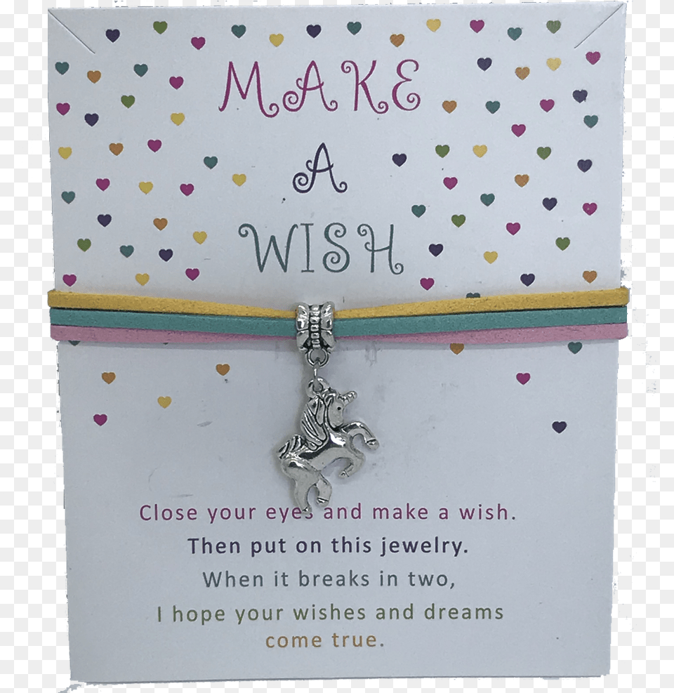 Unicorn Charm Bracelet Paper, Envelope, Greeting Card, Mail Free Png Download