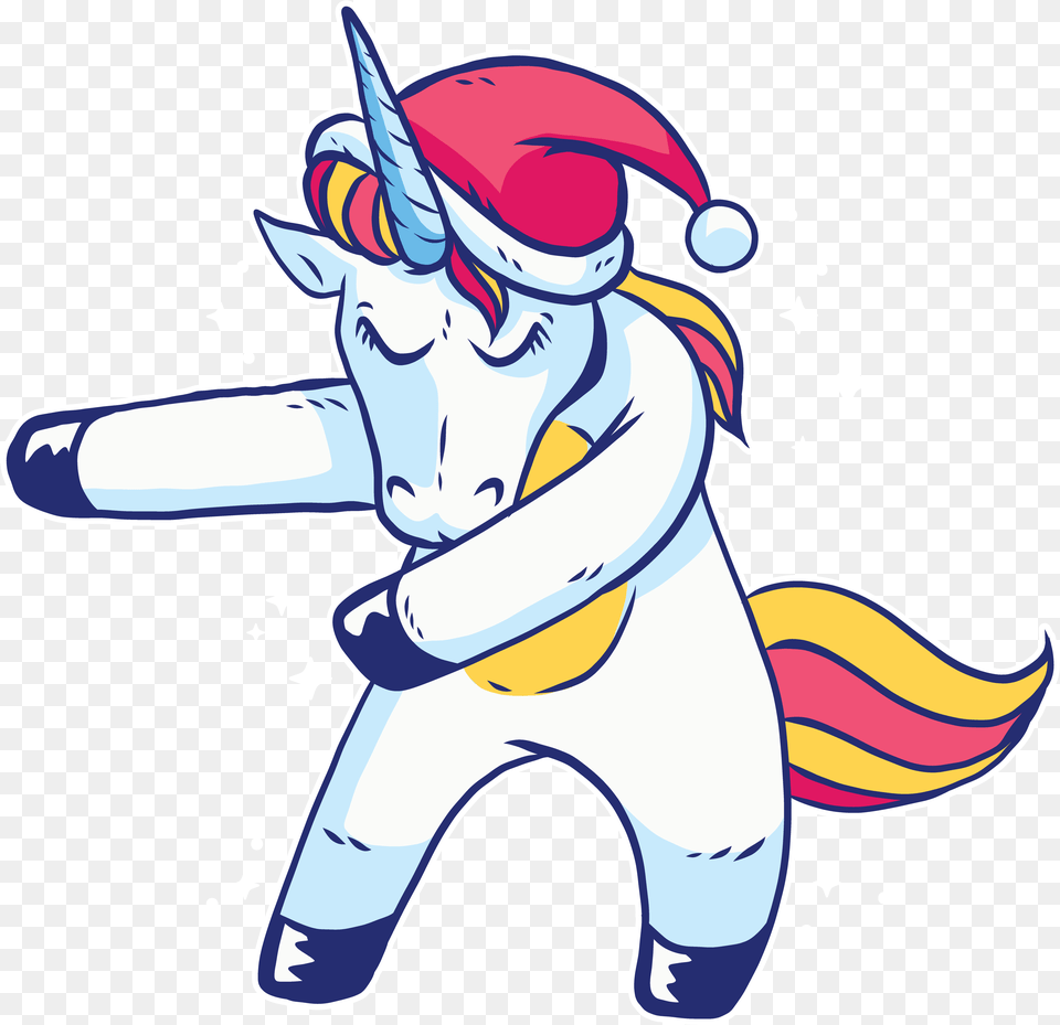 Unicorn Christmas, People, Person, Art, Baby Free Png Download