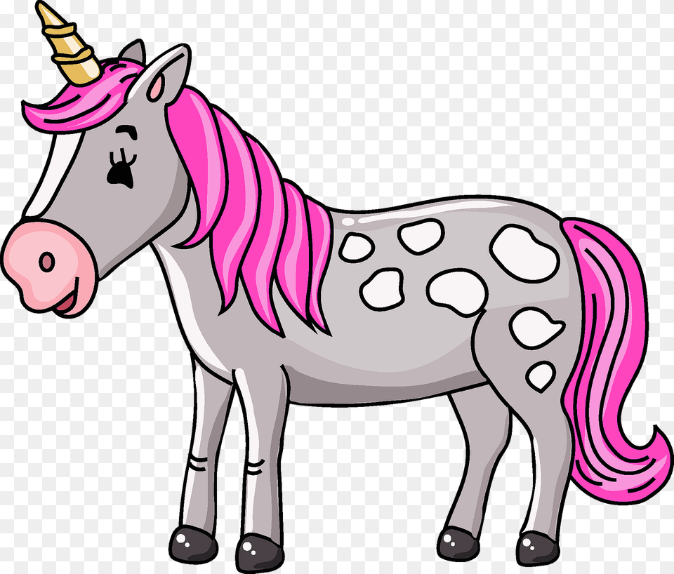 Unicorn Clipart, Animal, Mammal, Horse Free Transparent Png