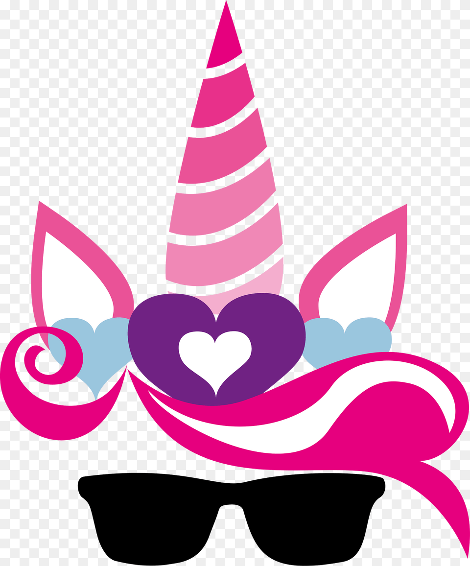 Unicorn Clipart, Clothing, Hat, Accessories, Sunglasses Png Image