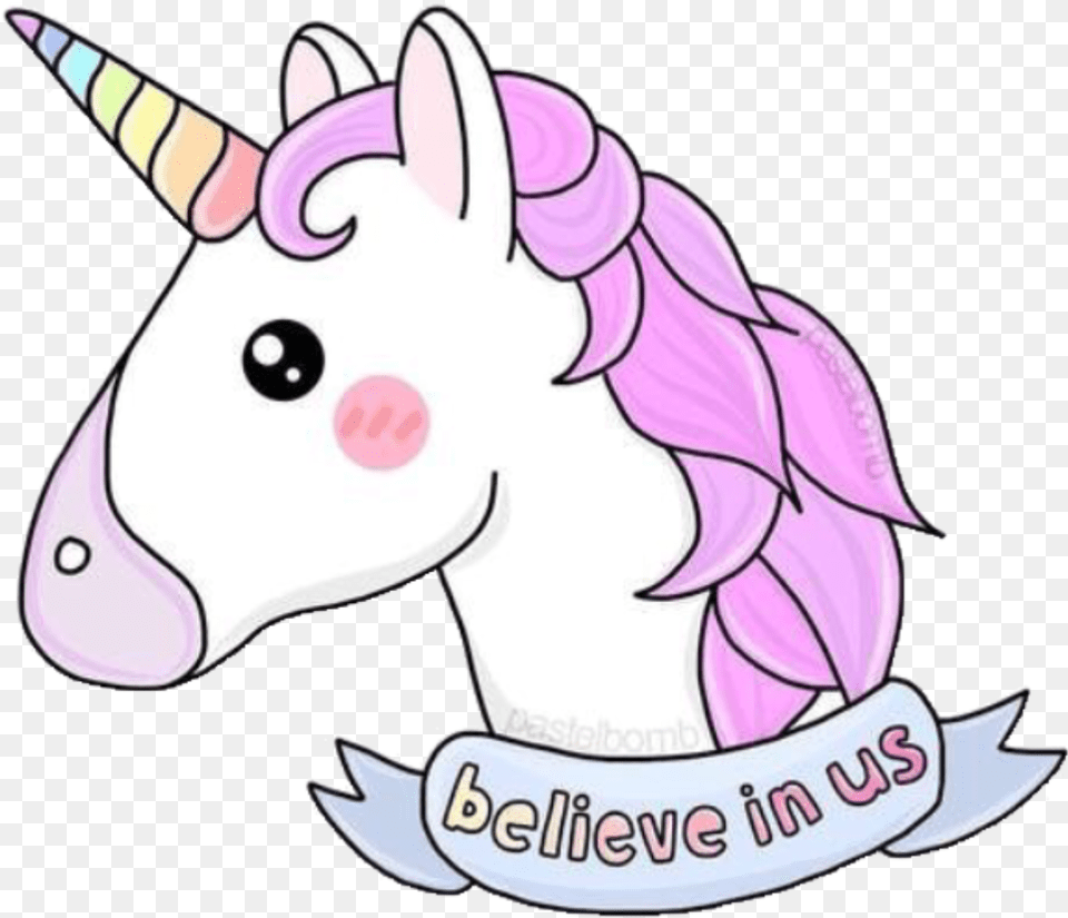 Unicorn Clipart Emoji Unicorn Believe In Us, Animal, Mammal Free Png Download