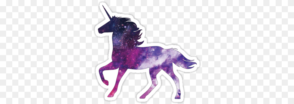 Unicorn Clipart Galaxy Topper Para Imprimir Unicornio, Person, Silhouette, Animal, Horse Free Transparent Png