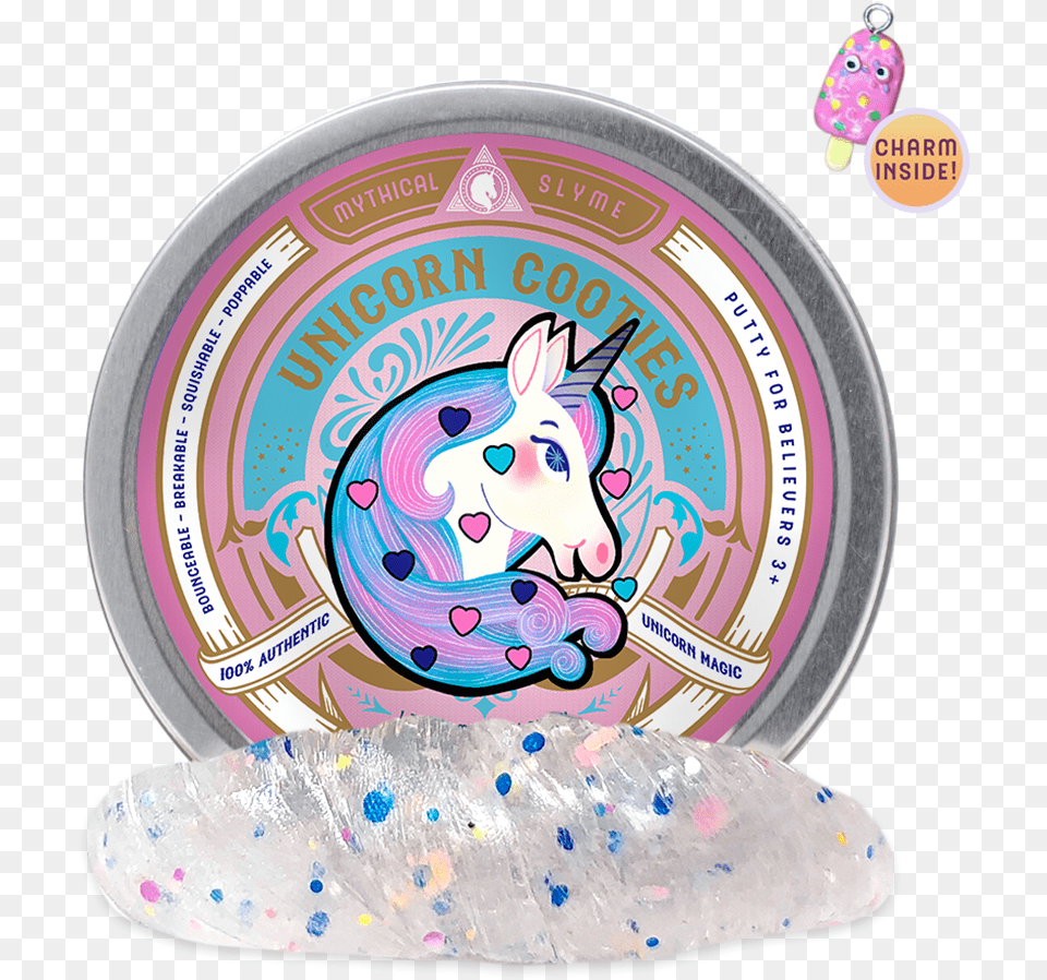 Unicorn Cooties Barf Tears Kiss Horn And Sweat Unicorn Putty Slime, Food, Meal Png