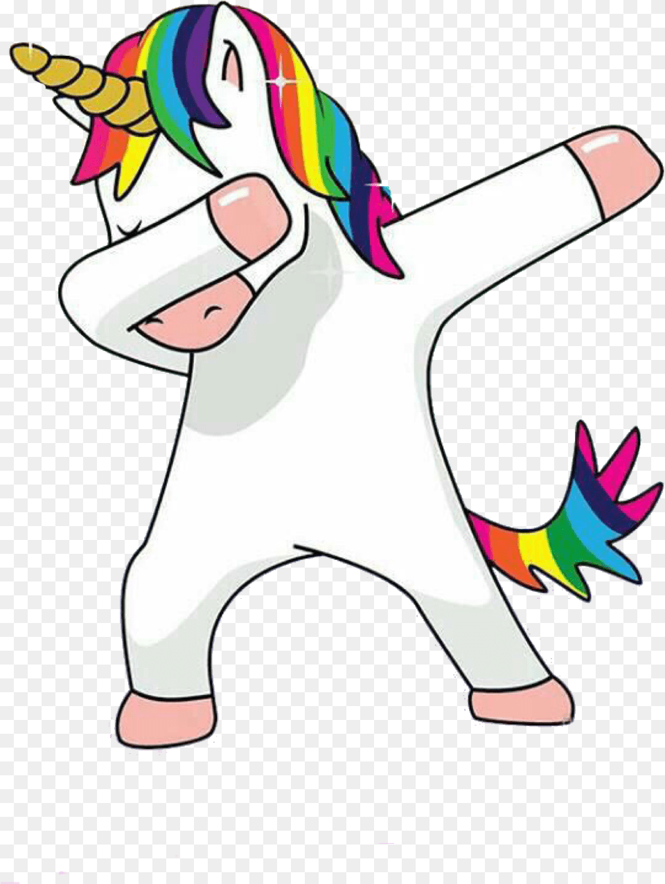 Unicorn Dab, Body Part, Hand, Person, Animal Png