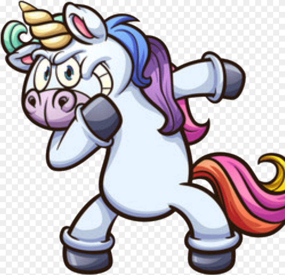 Unicorn Dab Dabbing Dabbing Unicorn, Book, Comics, Publication, Art Free Png Download