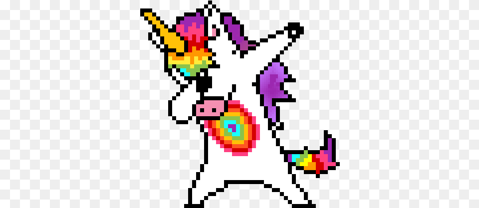 Unicorn Dab Pixel Art, Graphics Free Png