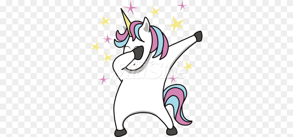 Unicorn Dab The Wild Side, Art, Graphics, Baby, Person Png Image