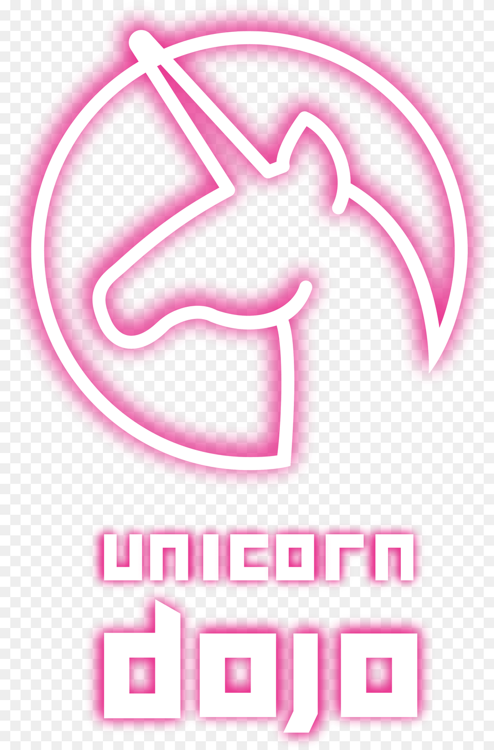 Unicorn Dojo Graphic Design, Light, Neon, Food, Ketchup Free Transparent Png