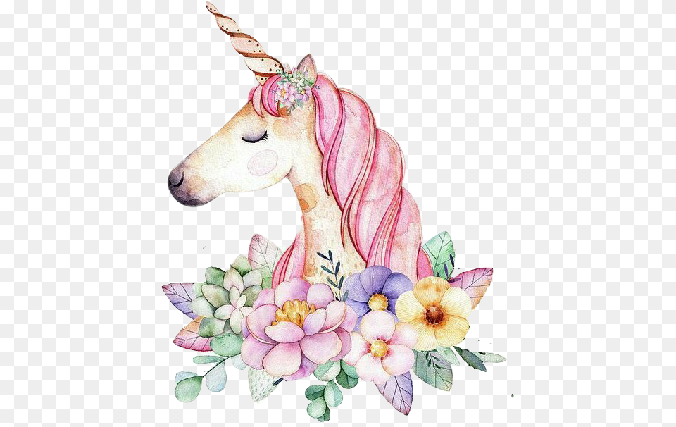 Unicorn Download Arts Unicorn Watercolor, Art, Floral Design, Graphics, Pattern Png Image