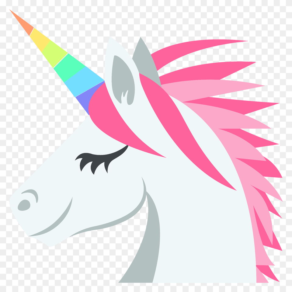 Unicorn Emoji Clipart, Clothing, Hat, Animal, Fish Free Png Download