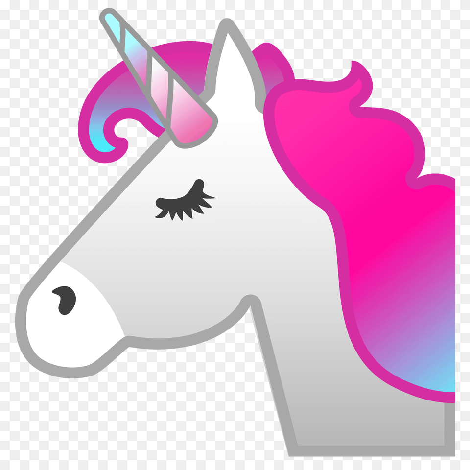 Unicorn Emoji Clipart, Animal, Mammal, Wildlife Free Transparent Png