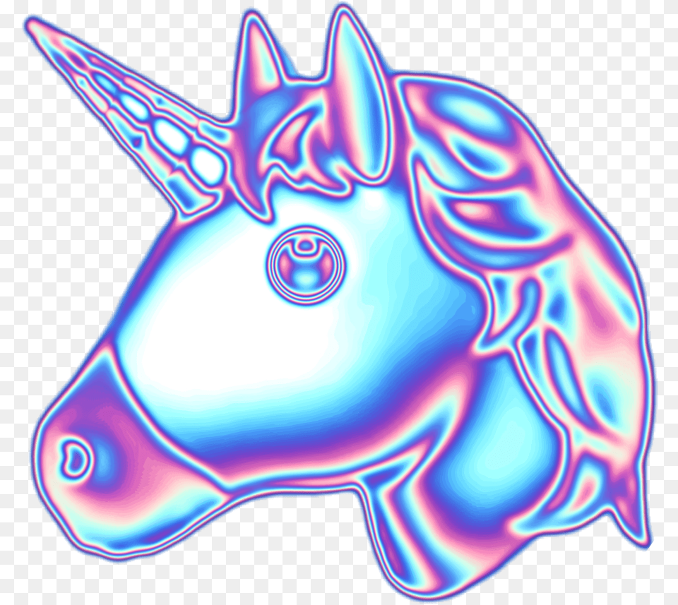 Unicorn Emoji Transparent Download Unicorn Emoji Transparent, Accessories, Purple, Art, Ornament Png Image