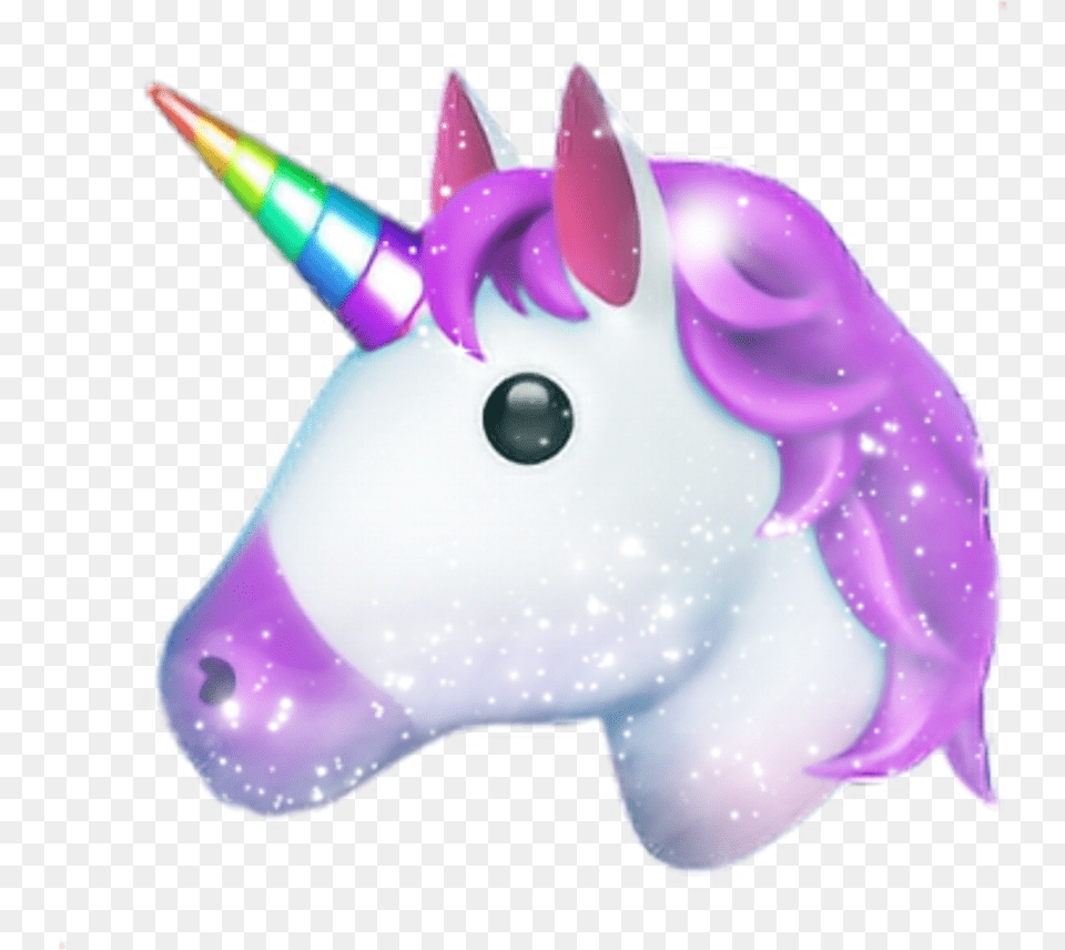 Unicorn Emojis Glitter, Clothing, Hat Free Png Download