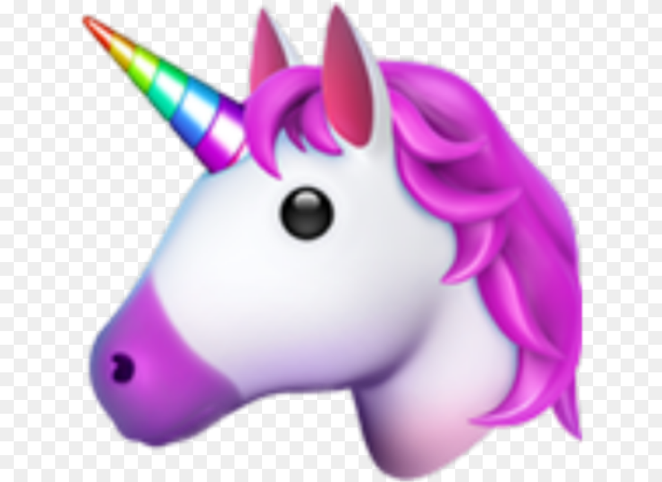 Unicorn Emojis Unicornio Iphone Moji Licorne, Clothing, Hat, Nature, Outdoors Free Png Download