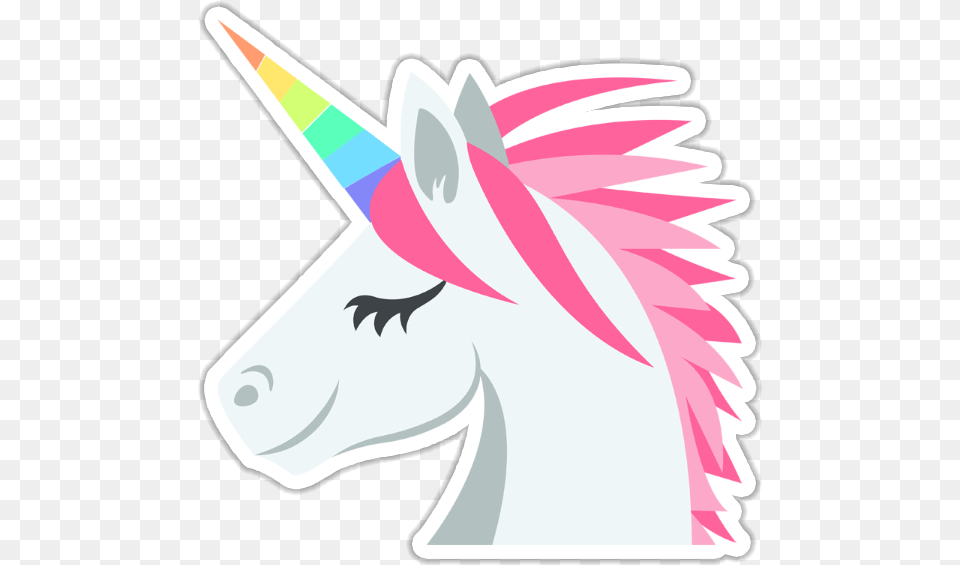 Unicorn Face Transparent Unicorn Pink, Clothing, Hat, Animal, Fish Free Png