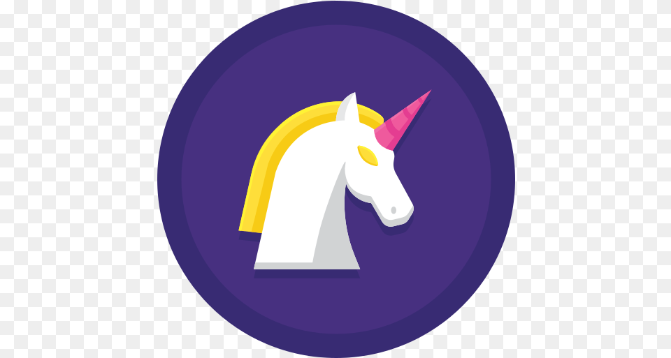 Unicorn Free Animals Icons Unicorn, Clothing, Hat, Logo Png Image