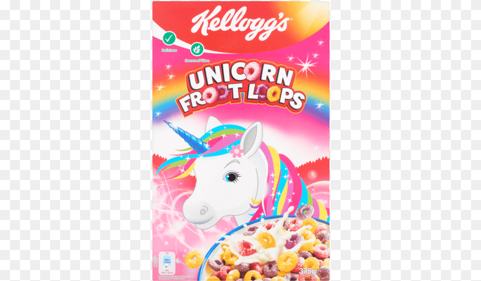 Unicorn Froot Loops, Advertisement, Bowl, Face, Head Free Png Download